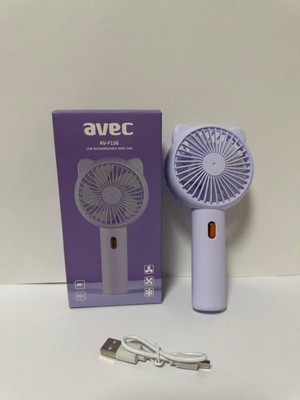Lisinya AV-F139 USB Mini Fan Mor