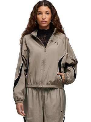 Puma  Sport Woven Kadın Gri Günlük Stil Ceket 69404981