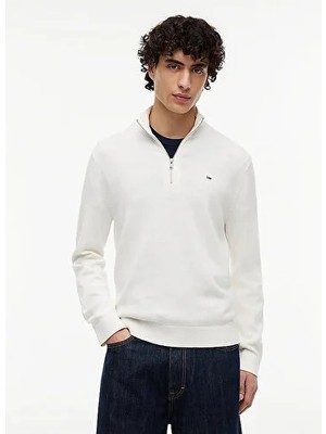 Tommy Hilfiger Tjm Erkek Slim Essential Light Kazak