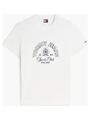 Tommy Hilfiger Tjm Erkek Regular Crest Club S/s T-Shirt