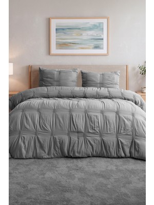 Elart Bianca Çift Kişilik Comfort Set Antrasit