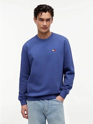 Tommy Hilfiger Tjm Erkek Regular Badge Crew Sweatshirt