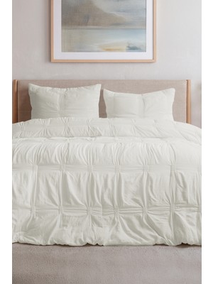 Elart Bianca Çift Kişilik Comfort Set Krem