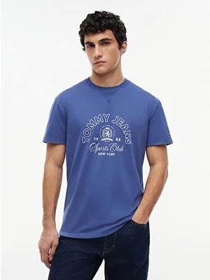 Tommy Hilfiger Tjm Erkek Regular Crest Club S/s T-Shirt