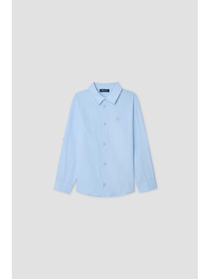 NBT Jeans Erkek Çocuk Mavi Gömlek