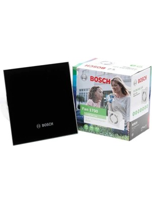 Bosch F1700 Ws 100 Dp 100 Mat Siyah Sessiz Banyo Aspiratörü