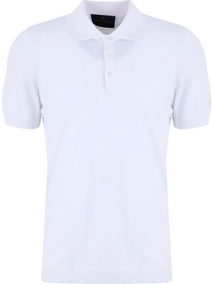 Brooks Brothers Beyaz Erkek Polo T-Shirt BBSS26MKL026