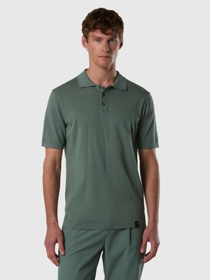 North Sails North Tech Regular Fit Kısa Kollu %100 Organik Pima Pamuk Erkek Polo Yaka Tişört
