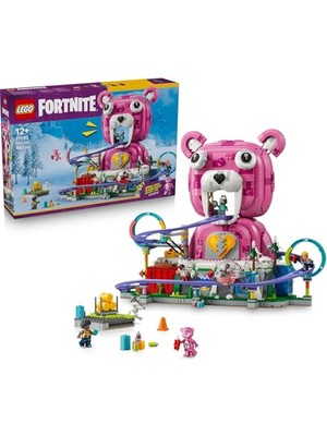 LEGO Fortnite Müzikal Mağara 77082 | 12 Yaş ve Üzeri Çocuklar Için Minnoş Takım Lideri Dahil 6 Minifigür Içeren Oyuncak Yapım Seti, Hediye Fikri (1963 Parça)
