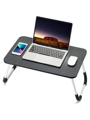 Portatif Katlanabilir Düz Yüzeyli Yatak Üstü Laptop Çok Amaçlı Sehpa