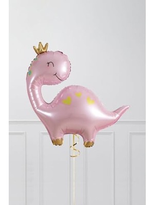 Sevimli Pembe Dinazor Folyo Balon, Doğum Günü Kutlamaları Için