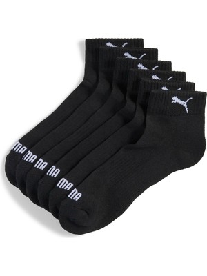 Puma Unisex Siyah Puma Puma Unısex Cushıoned Quarte Siyah Unisex Çorap