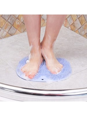 Buffer Çok Amaçlı Esnek Yumuşak Banyo El Ayak Vücut Plastik Duş Matı Plastik Banyo Matı