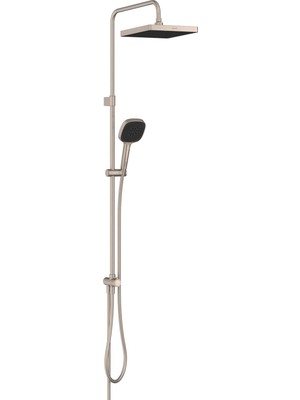 Artema Core Square A4591934 Duş Kolonu, Fırçalı Nikel