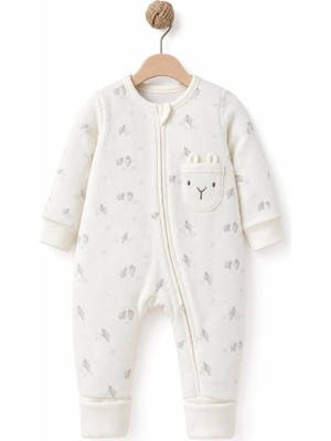 BabyCosy Organic Wear Bebek Tulum %100 Organik Pamuk , Bebek - Yenidoğan- CSY8311
