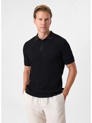 Back And Bond Antrasit Erkek Regular Fit Polo T-Shirt BTR4004000000