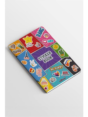 Odea Le Color Sticker Book 2100 Stıcker Renkli Etiket Bang