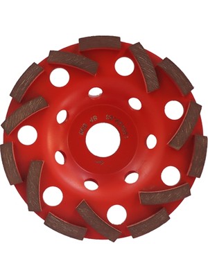 Beton Spiral Taşlama Elması Hub Jcw Sf 5" 30# Grit