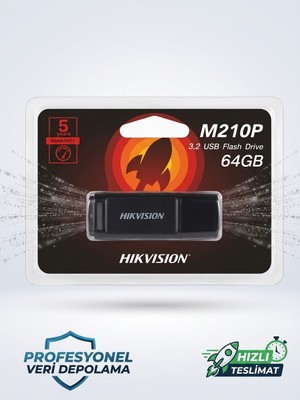 Lisinya Hikvision 64GB Usb.3.2 HS-USB-M210P/64G Bellek