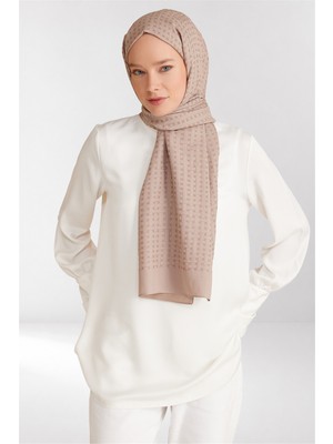 Belli Fresh Hasır Desen Pudra Siena Şal 3 - 24030