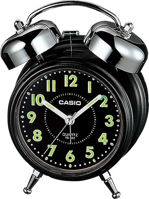Casio TQ-362-1ADF Masa Saati, Siyah, Standart
