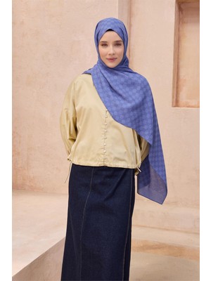 Belli Fresh Logo Desen Lila Siena Şal 5 - 26