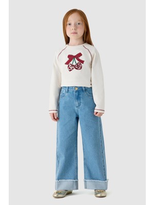 Tyess Kız Çocuk Denim Pantolon