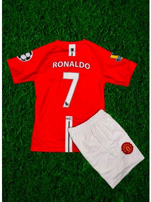 Mmt Spor Manchester/united Moskova 2008 Sezonu Cristiano Ronaldo Çocuk Forması 2li Set Settı