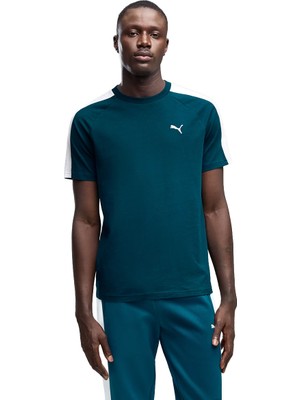 Puma  T7 Erkek Lacivert Günlük Stil T-Shirt 62959236