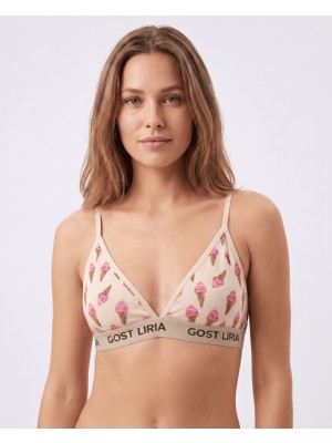 GOST LİRİA İce Cream Desenli  Kadın Bralet
