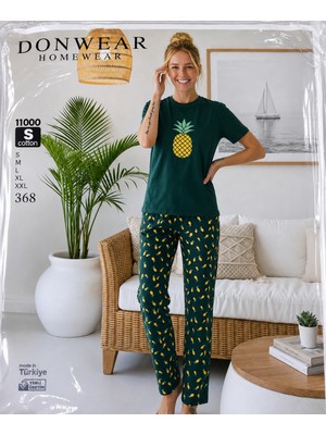 Donwear Homewear Ananas Desenli Takım