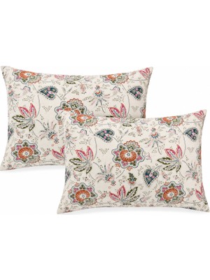 Fugo Yastık Kılıfı 2'li Set 50X70 cm | Çift Kişilik Yatak Yastık Kılıfı | Yumuşak Dokulu Yatak Tekstili