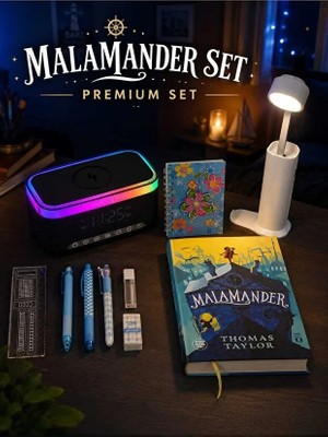 Elieldam Doğum Günü, Özel Gün, Yeni Iş Hediyesi Alarmlı Saat Hoparlör, Powerbank Lı Masa Lambası, Kitap ve Kalem Seti 5li