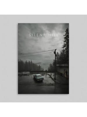 Orendart Silent Hill 2 Video Game Çerçeveli - Çerçevesiz Oyun Poster