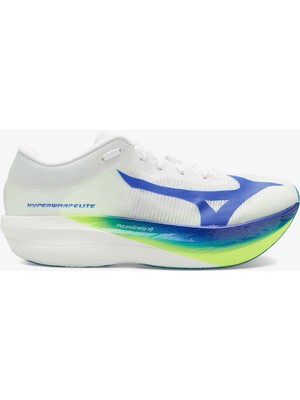 Mizuno Hyperwarp Elite Unisex Beyaz Koşu Ayakkabısı.-