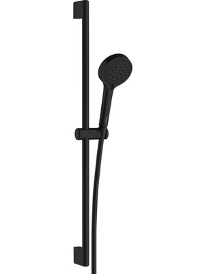 Artema  Core Round A4590836 3 Fonksiyonlu Sürgülü El Duşu Takımı 100 Mm, Mat Siyah