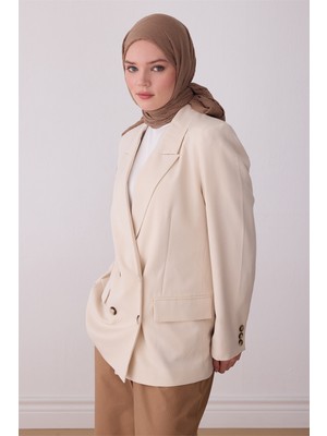 Belli Fresh Krinkıl Dokulu Kahve J.dubai Ekose Şal - 42