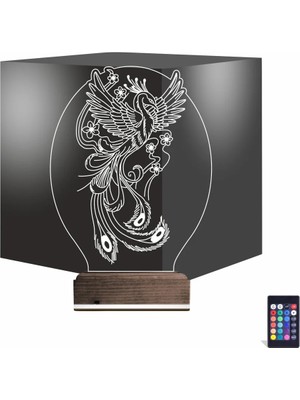 Luvivia Anka Kuşu 3D Lamba - Masa Gece Lambası