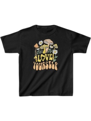 Zamerya Çocuk Unisex Baskılı T-Shirt - Siyah