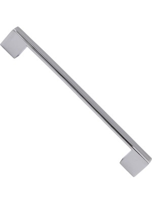 10 Adet Gölcük Düz Mobilya Mutfak Dolap Çekmece Dolabı Kapak Metal Kulpu Kulbu Kulpları Krom 160 mm