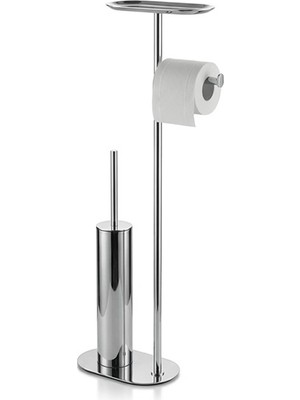 Kobos Nova Hareketli Wc Set Yuvarlak Parlak Krom KBW-836-1CR
