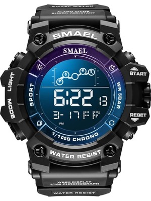 Erkek Askeri Saat Açık Dijital Spor Saatler LED Su Geçirmez Kronograf Elektronik Kol Saati Tarih Alarmı Kronometre Erkekler Kadınlar Için