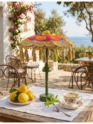 Bellavista Ledli Dekoratif Bali Şemsiyesi