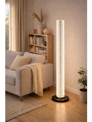 Mars Concept LED Lambader, Metalik, 3 Işık Modlu, Tek Dokunuşla Ton Değiştirme, 26X126 cm
