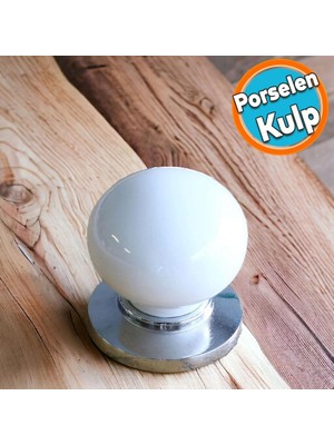 Porselen Beyaz Düğme Kulplar Mobilya Mutfak Dolabı Çekmece Dolap Kapak Kulpu Kulbu