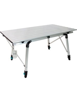 Moonlite Yükseklik Ayarlı Katlanır Kamp Masası Silver