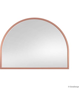 Yarım Ay Aynaasimetrik Dekor Ayna/konsol Aynası Bronz 60 x 80