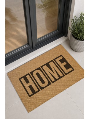 Reflexa Kapı Önü Halı Paspas "home" Yazılı 60 x 40