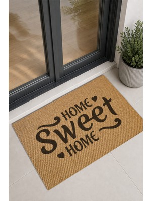 Reflexa Kapı Önü Halı Paspas "home Sweet Home" Yazılı 60 x 40