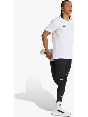 Adidas ADI365 Running Climawarm+ Erkek Siyah Koşu Taytı.-